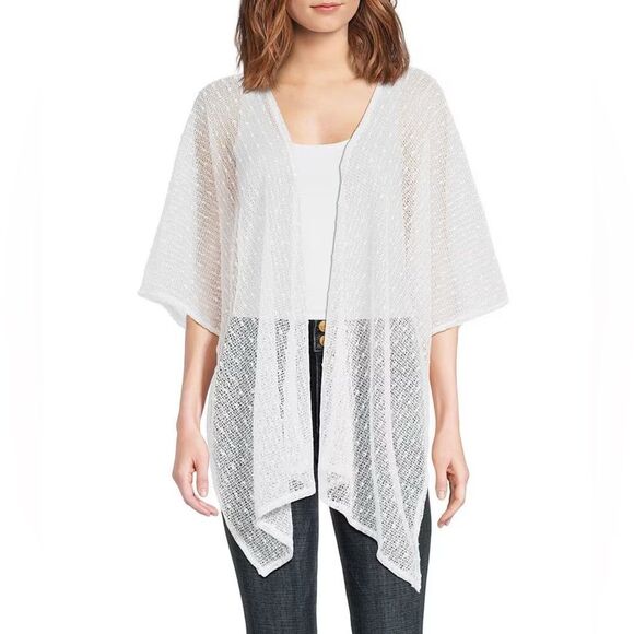 New Vince Camuto Solid Popcorn Topper - Picture 1 of 4
